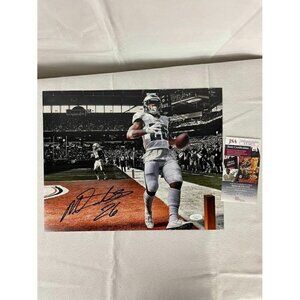 Miles Sanders signed autographed Philadelphia Eagles 11x14 photo JSA